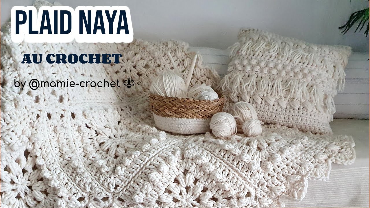 How to make a granny square blanket in crochet tutorial #grannycrochet