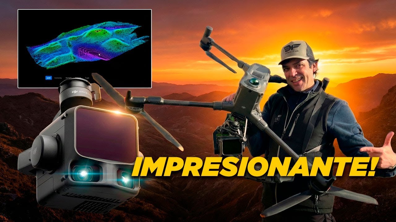 Descubriendo restos arqueológicos con el LiDAR DJI zenmuse L3