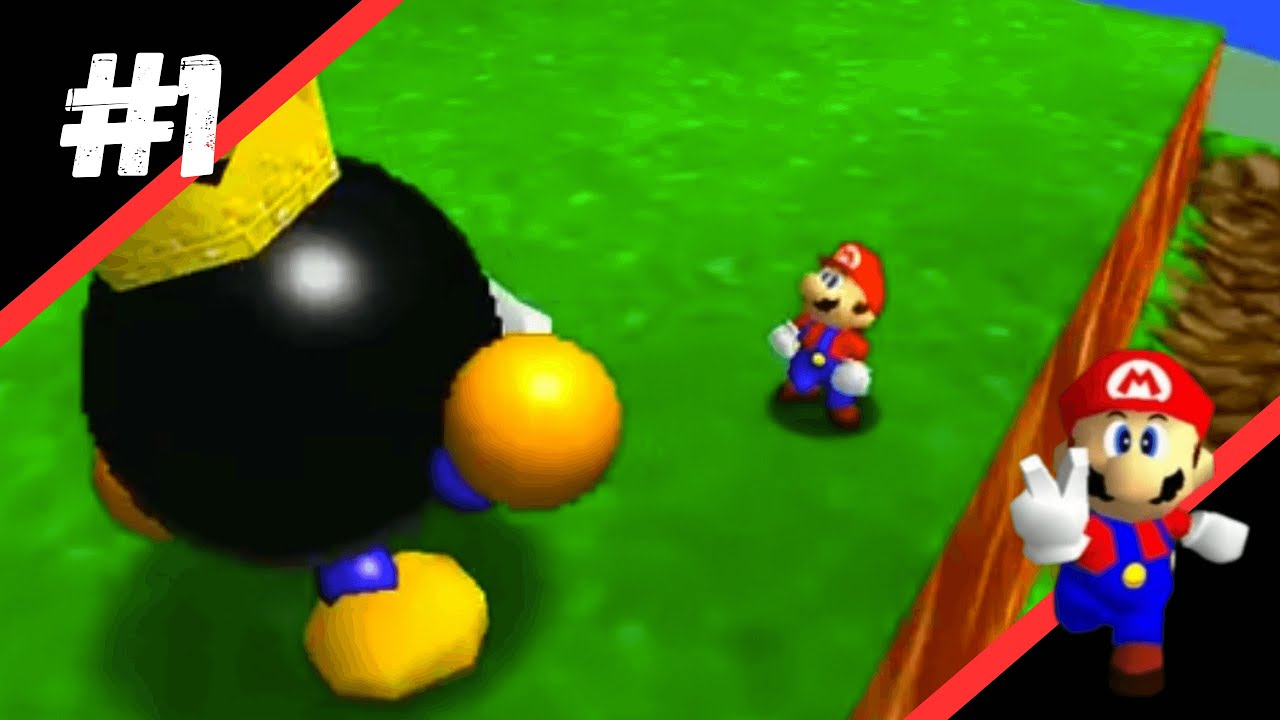 Vamos Jogar Super Mario 64 #1 - Leon Hayer (Reupload)