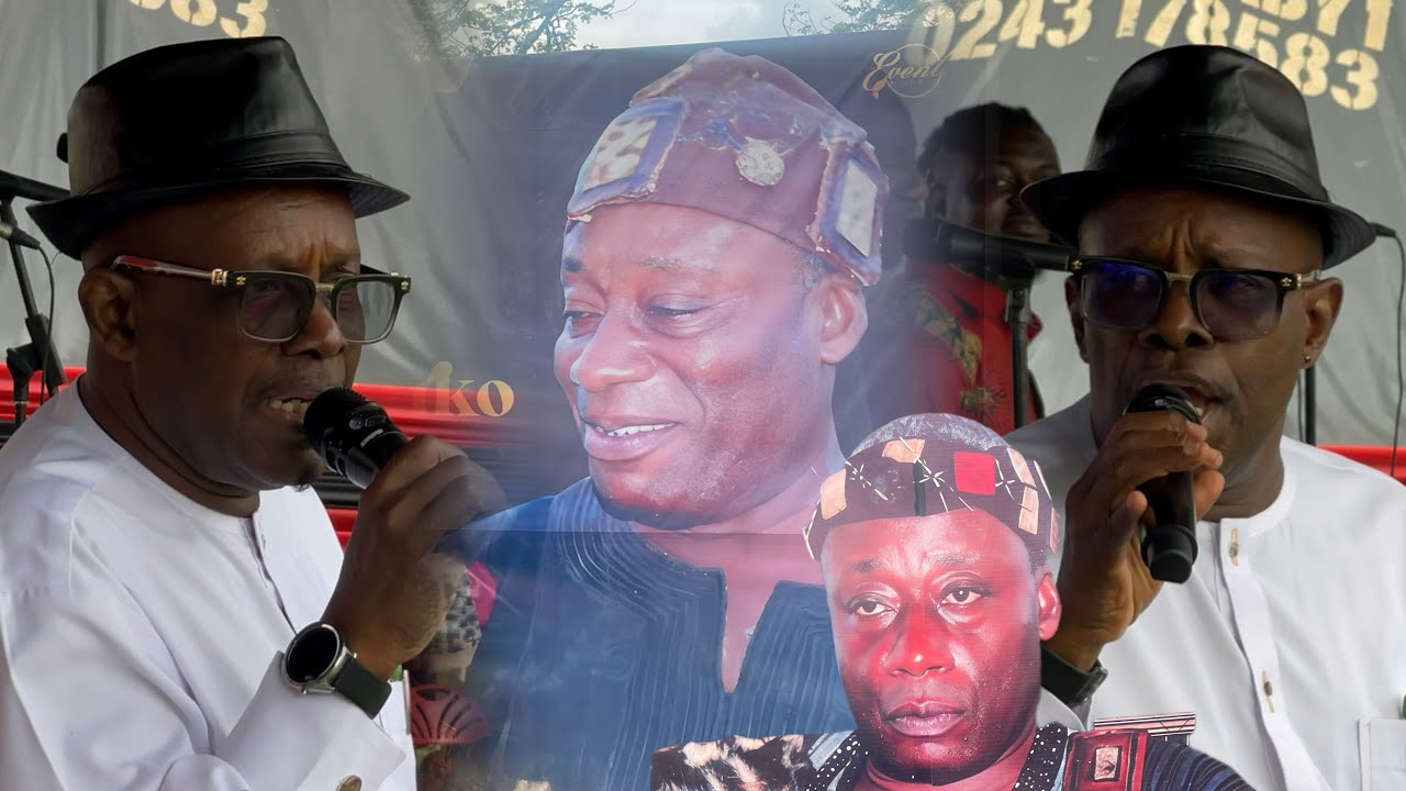 Bessa Simon’s Full Performance At Burger Highlife Legend George Ampem Darko Final Funeral Rites