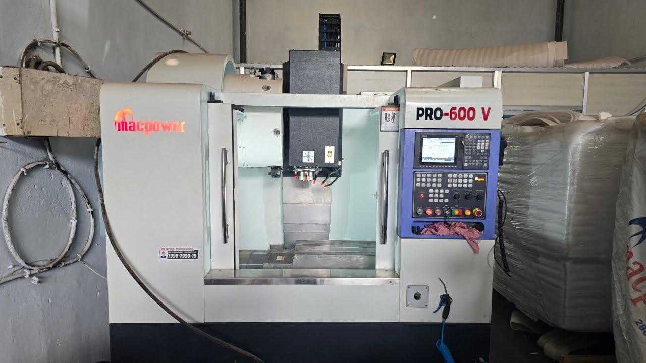 new @macpower vmc machine pro 600 v  full machine show. macpower vmc machine pro 500 v machine.