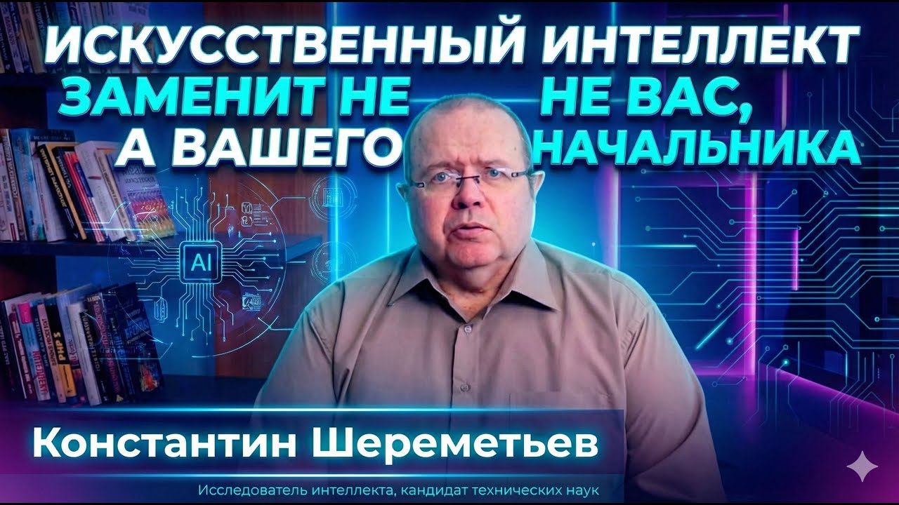 Искусственный интеллект заменит не вас, а вашего начальника | Рынок труда в эпоху AI