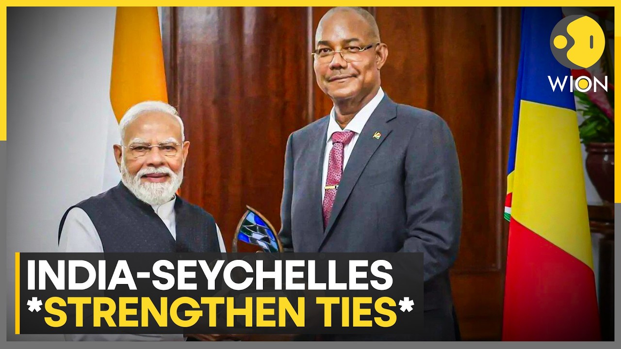 India-Seychelles Ties: PM Modi Receives 'Guardian Of The Blue Horizon' Honour | WION