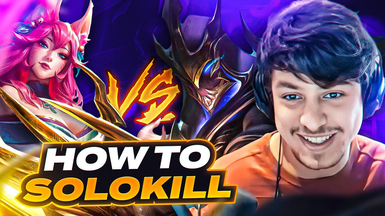 LL STYLISH | ZED VS AHRI HOW TO SOLOKILL