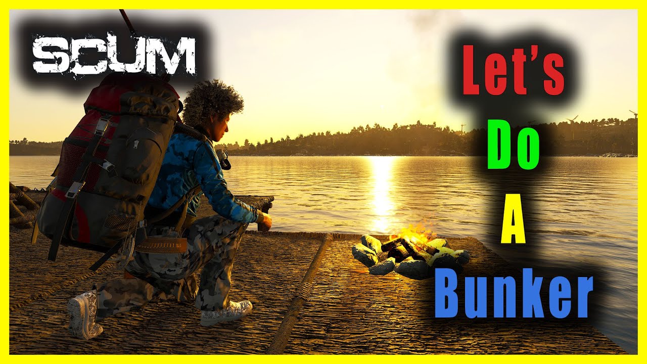 Scum - Going Nuclear 0.8 - Let's Visit A Bunker