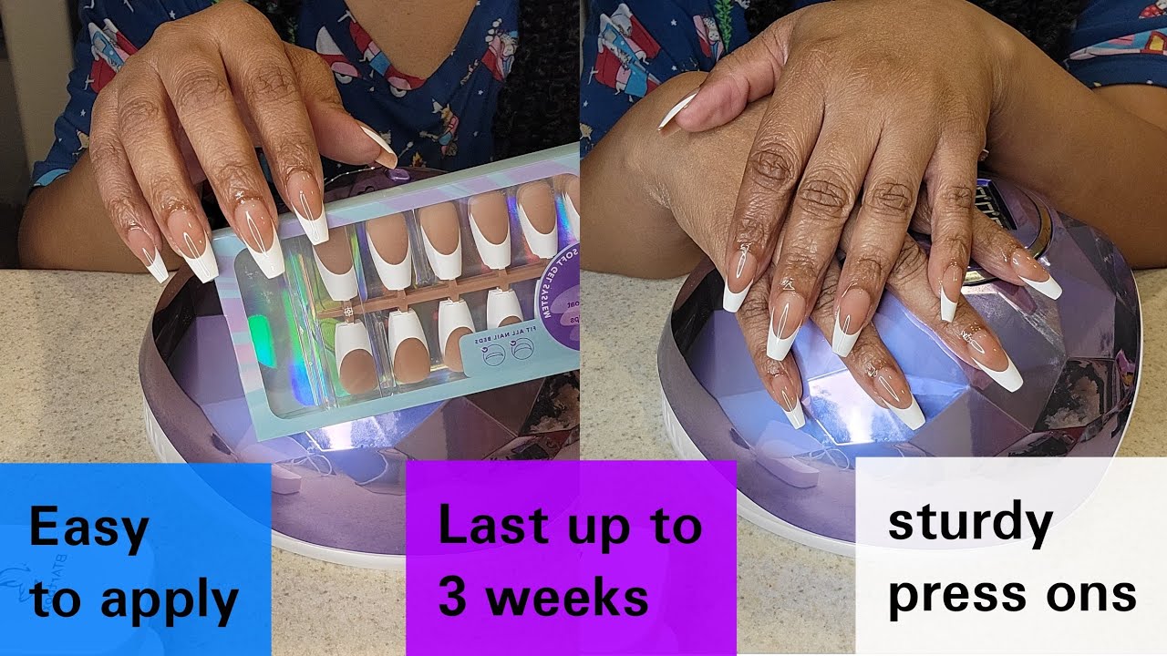 Press On Nails Where 😱 BTARTBOX Soft Gel Nails | Last 3 Weeks #btartbox #amazon #frenchtipnails