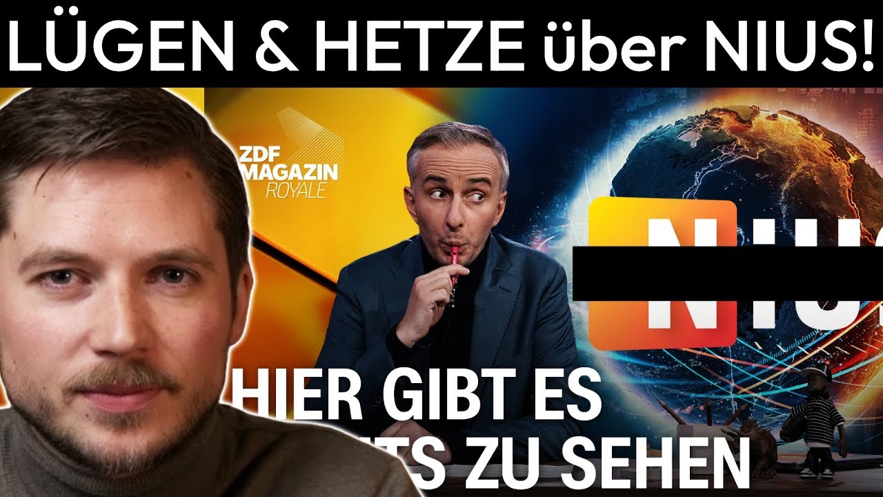 Böhmermann blamiert sich mit NIUS- 