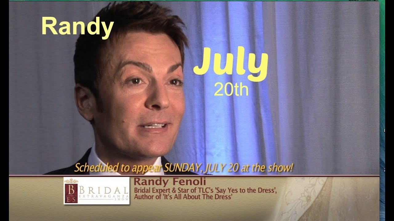 "Say Yes to the Dress" Randy Fenoli at Bridal Extravaganza Show