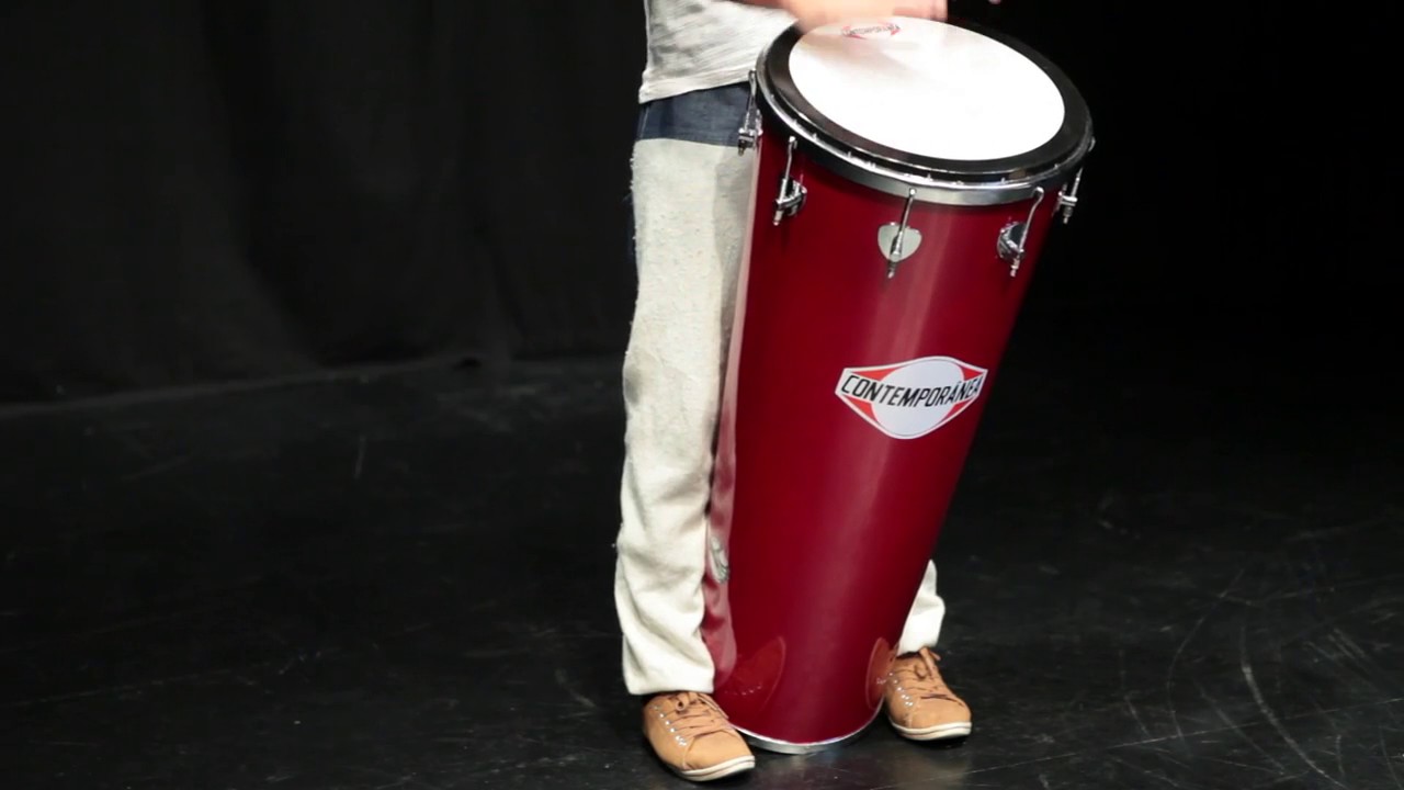 Timbal 14'' x 90 cm - Holz, rot - Contemporânea - A343094