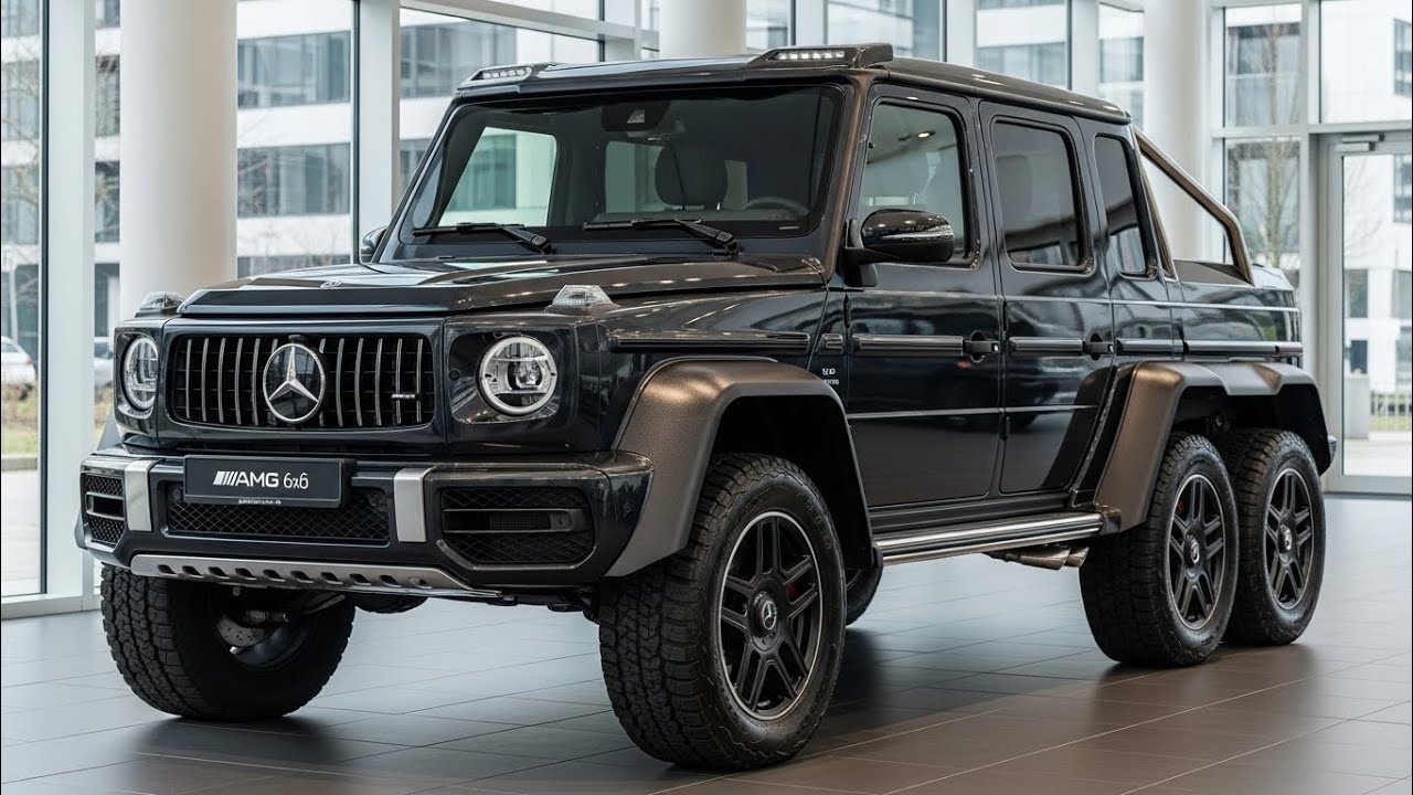 &ldquo;6륜 괴물의 복귀! G63 AMG 6x6 사양 보고 입이 안 다물어집니다!&rdquo;