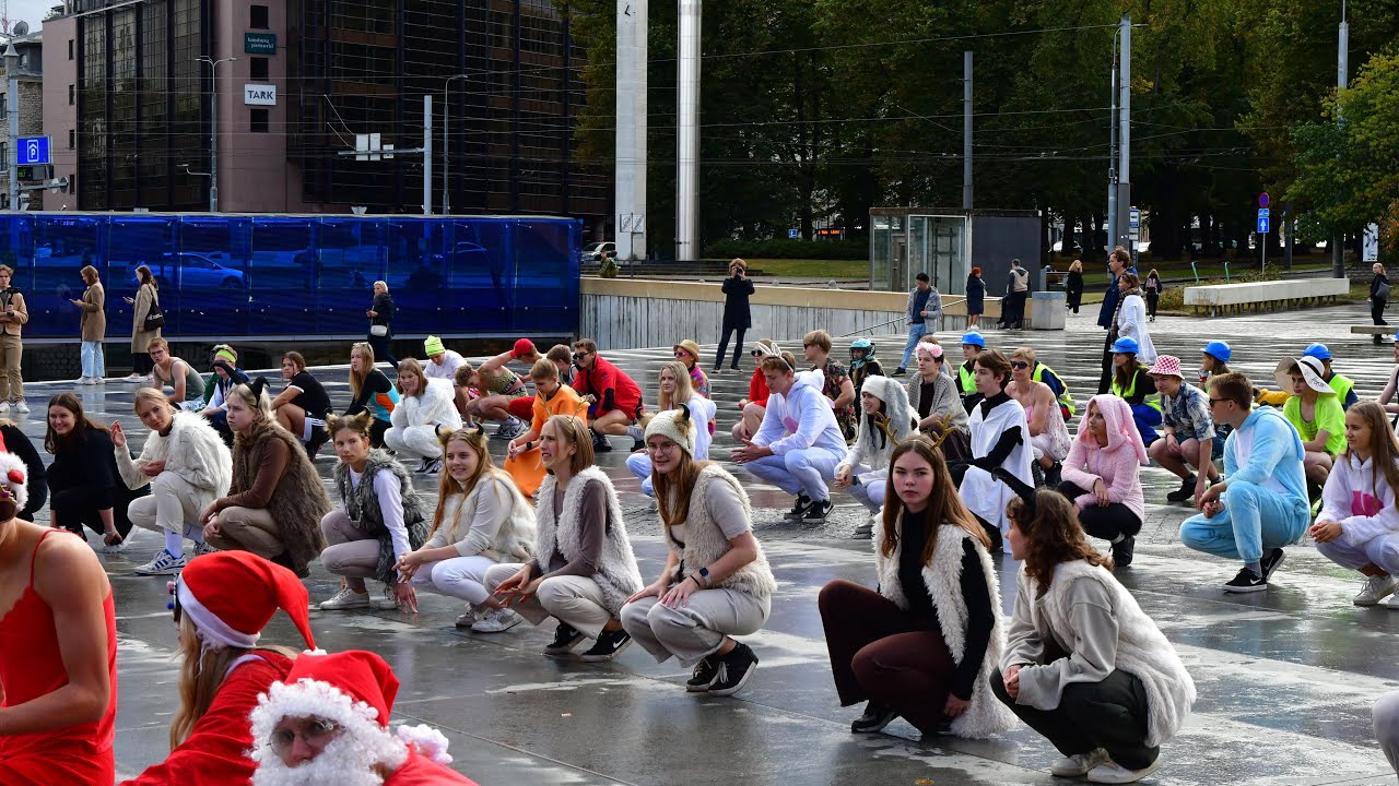 Reaalkooli rebaste flashmob 2022