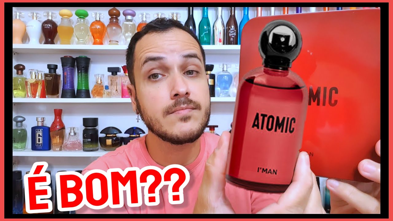 ATOMIC I'MAN  (Ciclo Cosm&eacute;ticos) VALE A PENA? Resenha