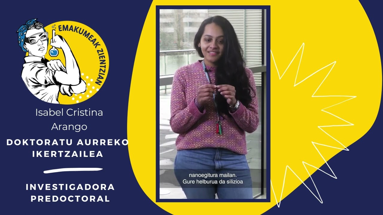 Isabel Cristina Arango - Doktoratu aurreko ikertzailea / Investigadora predoctoral