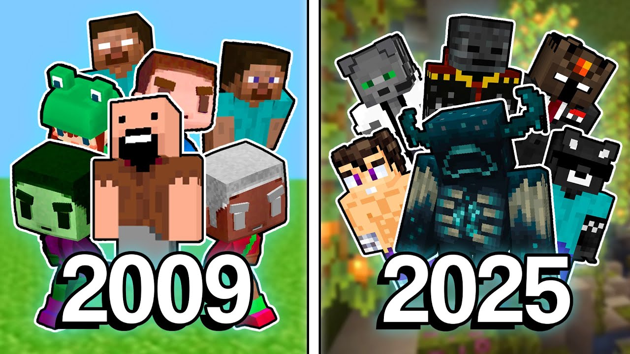 La Evolución de Minecraft (2009 - 2025)