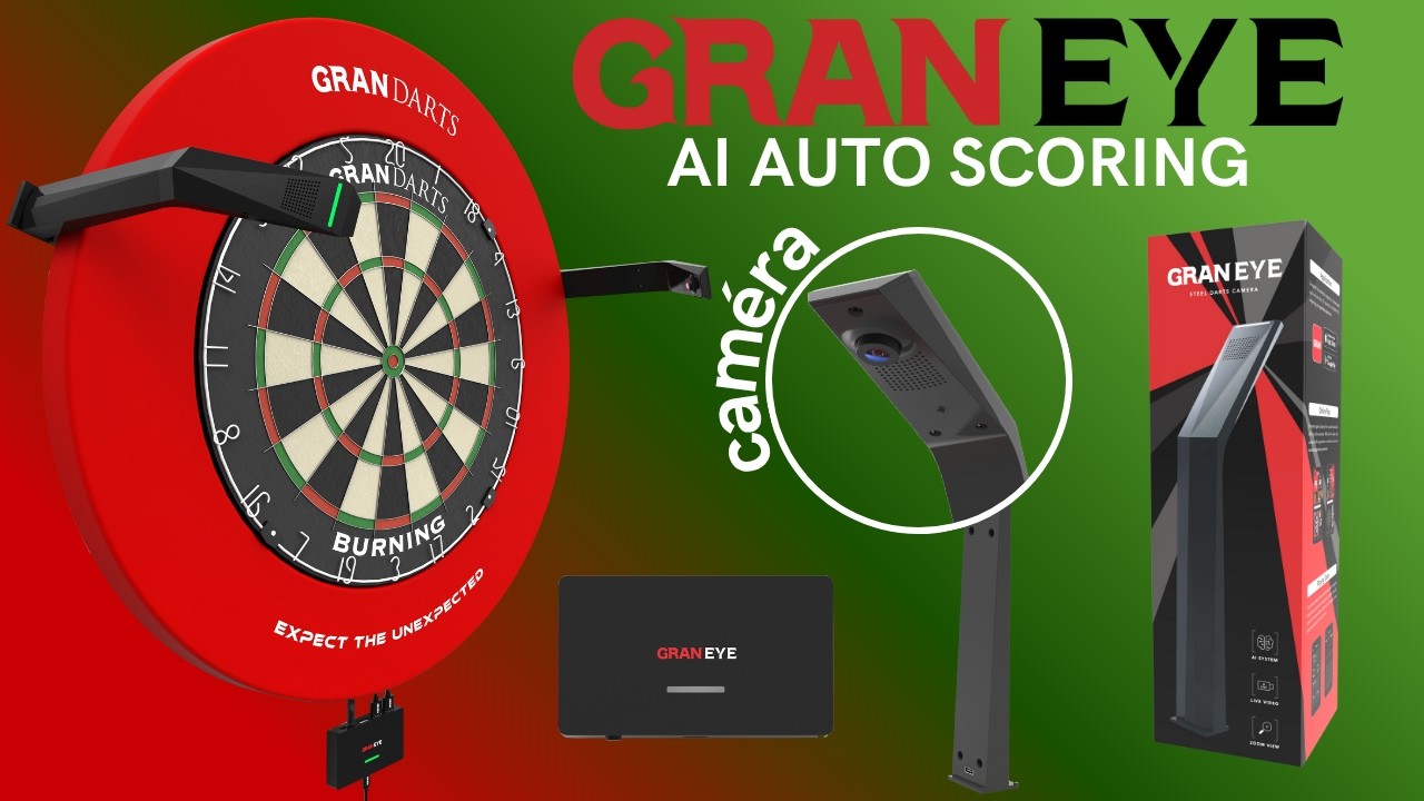 Le test du Système d'Auto Scoring GRAN EYE de chez @GranDartsOfficial