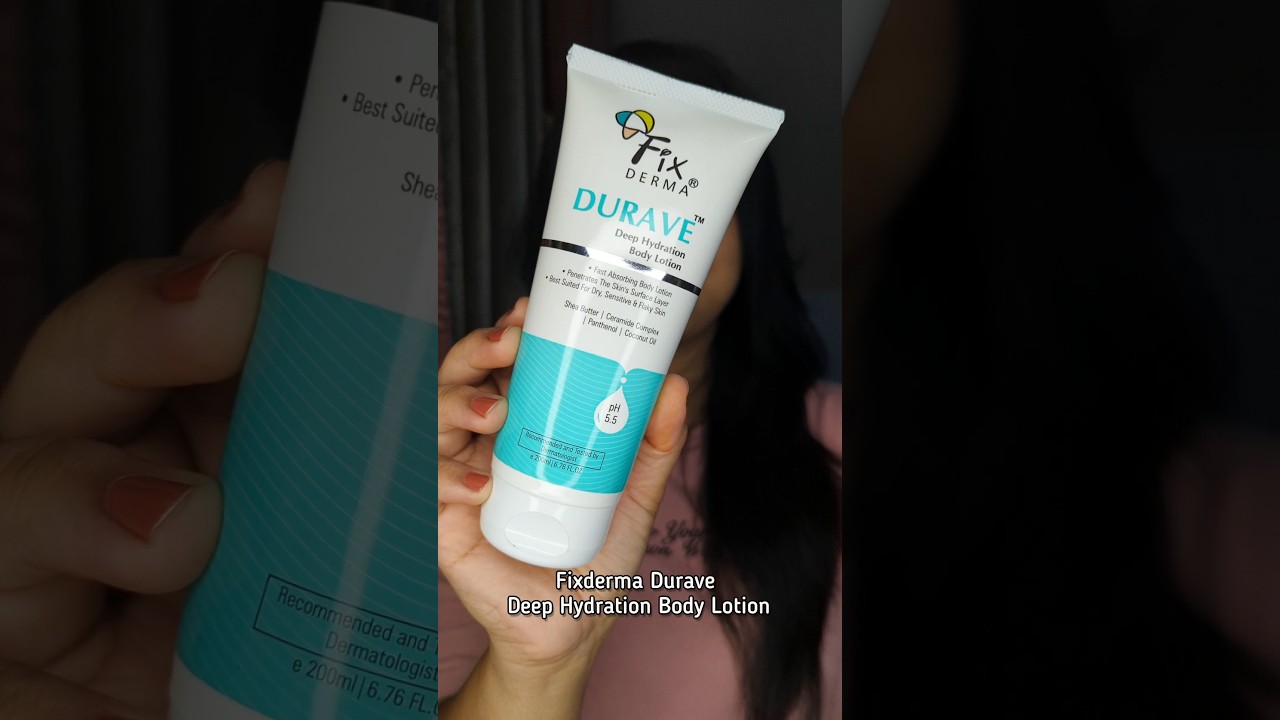 Fixderma Durave deep hydrating body lotion #fixderma