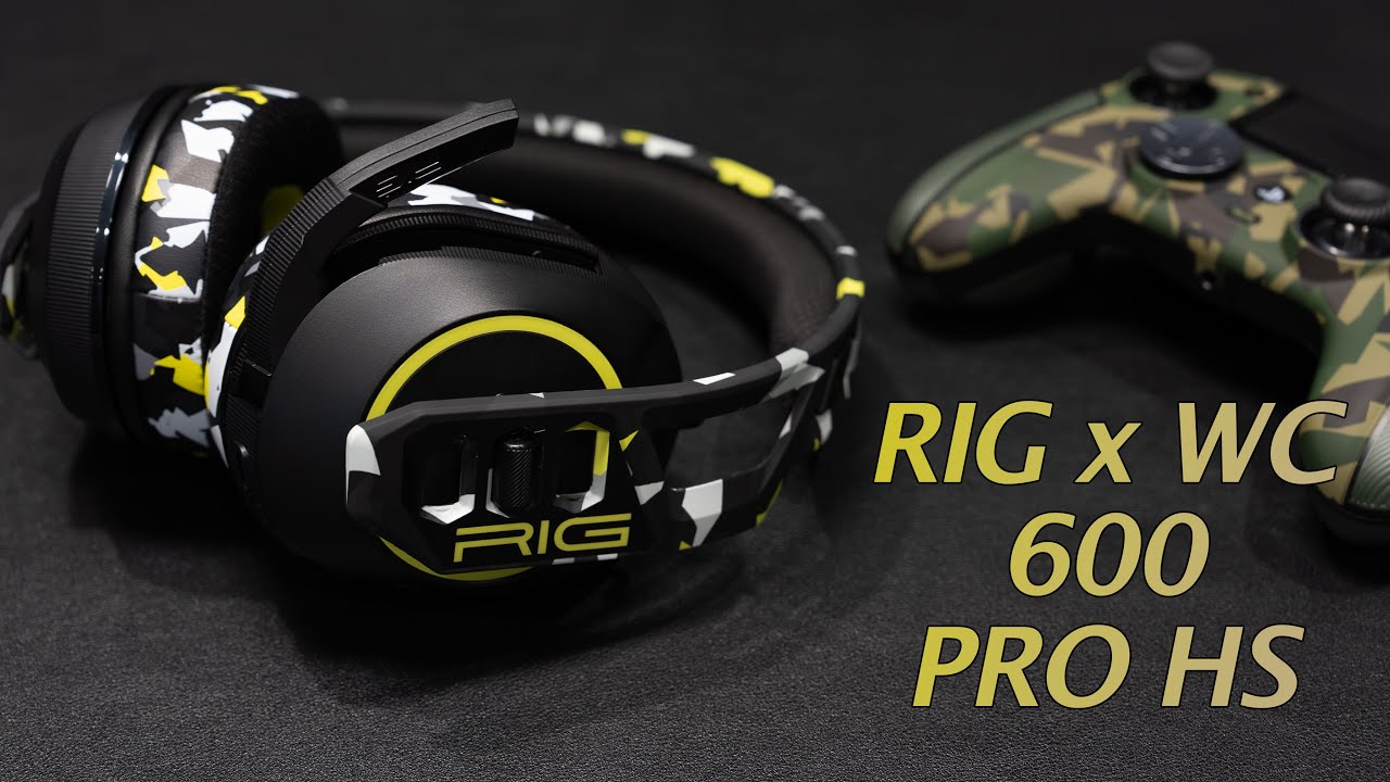 RIG and Wicked Cushions Had a Baby... The 600 PRO HS Wireless Headset
