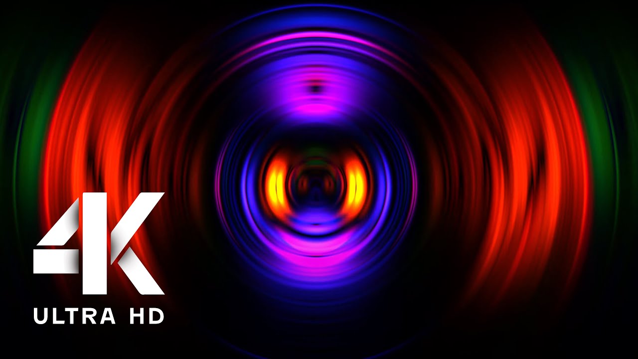 Colorful Blackhole 4K Party Loop