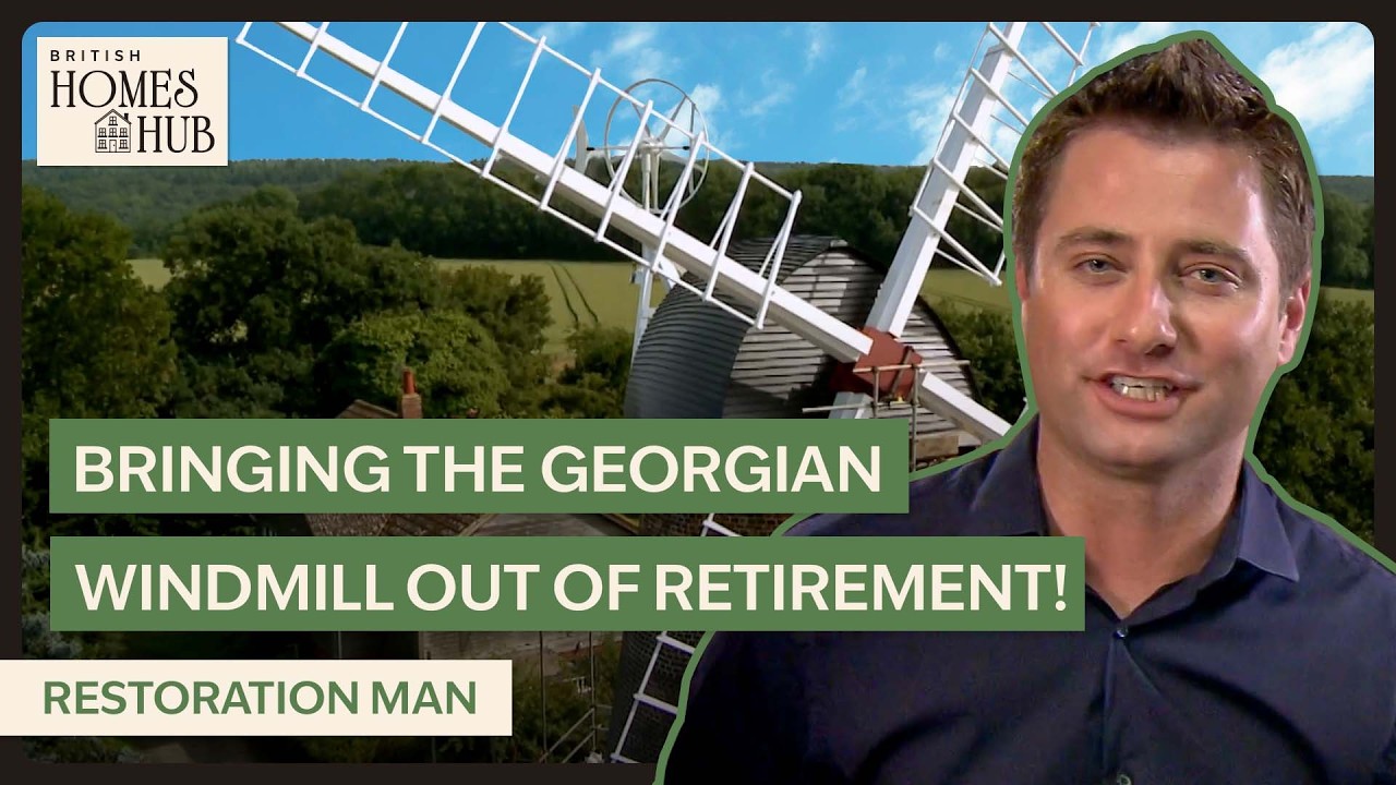 Very Emotional Journey of Restoring Abandoned Kent Windmill | Restoration Man | S2 EP1
