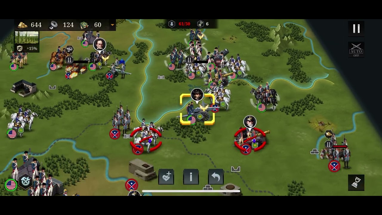 I found this type of game in the App Store. They had the Civil War in World War I in it. ￼