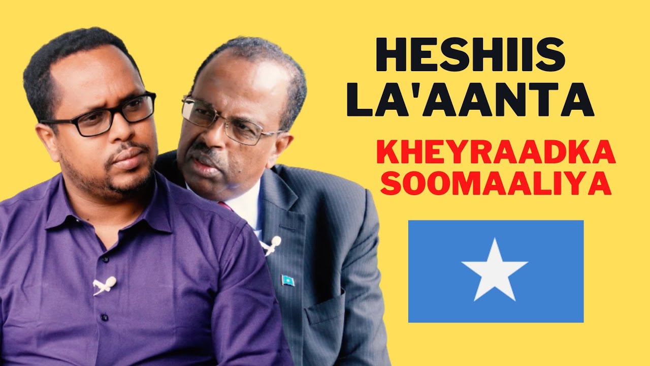 DR ABDIRAHMAN M A HASHI- MUSHKILADDA HESHIISKA KHEYRAADKA SOOMAALIYA