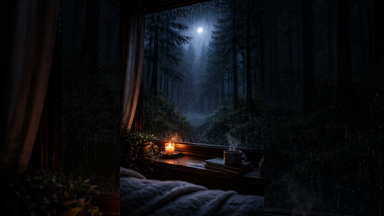 Peaceful Rain Sounds for Deep Sleep | Calm Night Ambience 