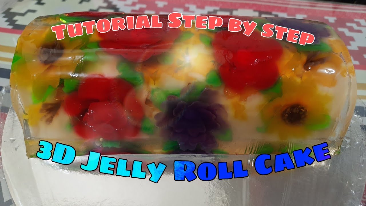 3D Jelly Loaf Roll || Step by Step Tutorial