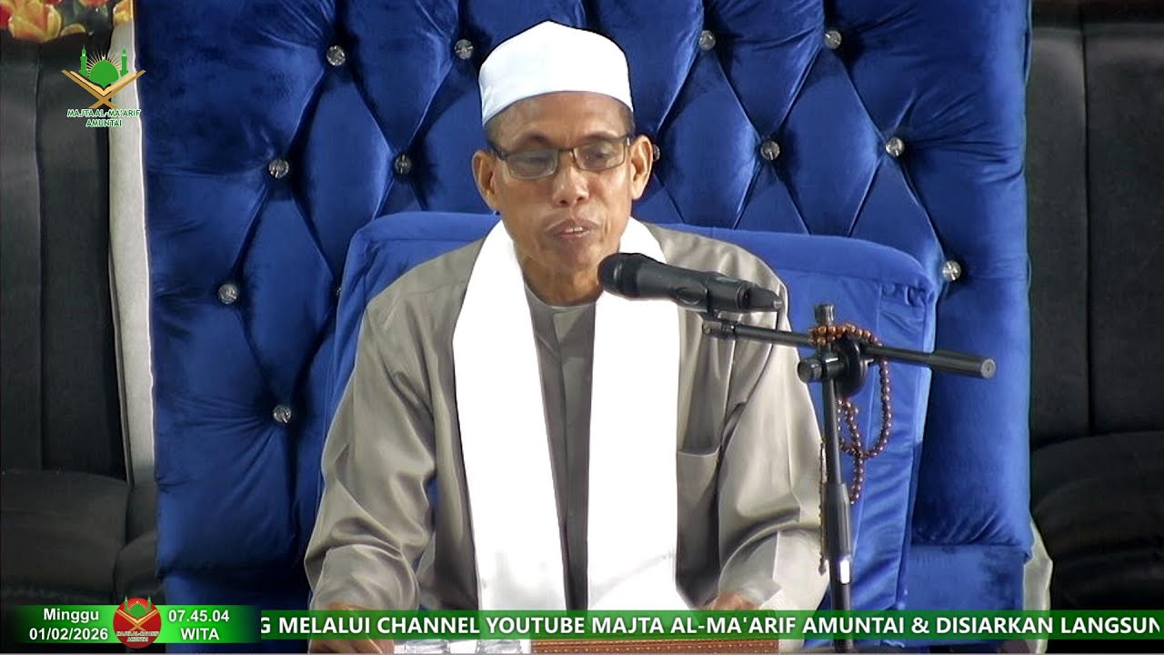 🔴[LIVE] PENGAJIAN PAGI AHAD 01/02/2026 BERSAMA TUAN GURU KH. AHMAD GAZALI