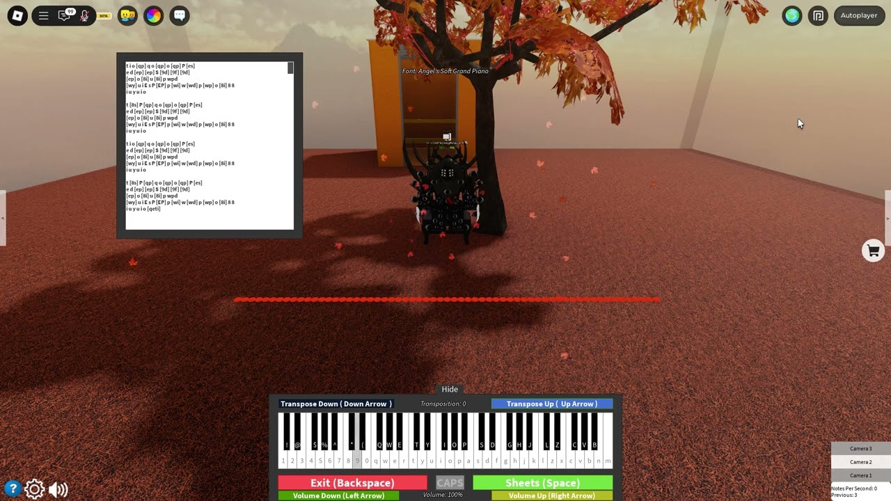 Littleroot Town [Roblox Piano Sheet]