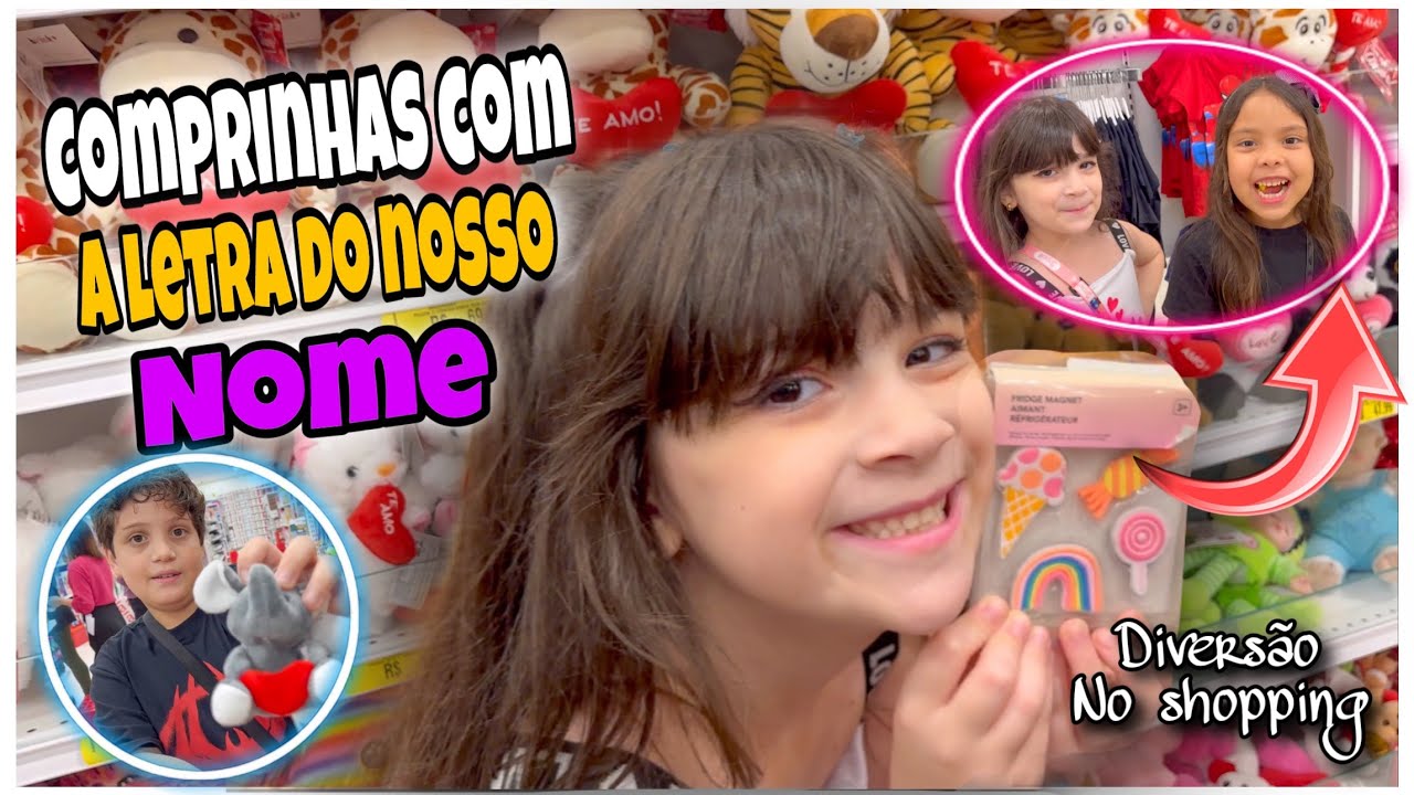 COMPRAMOS MUITO COM A LETRA DO NOSSO NOME - Maria Flôr Mascarenhas