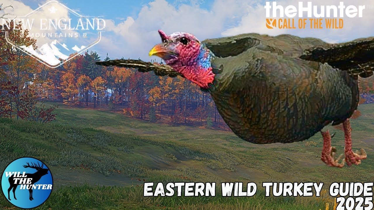 New England Mountains Eastern Wild Turkey Guide | TheHunter Call Of The Wild 2025