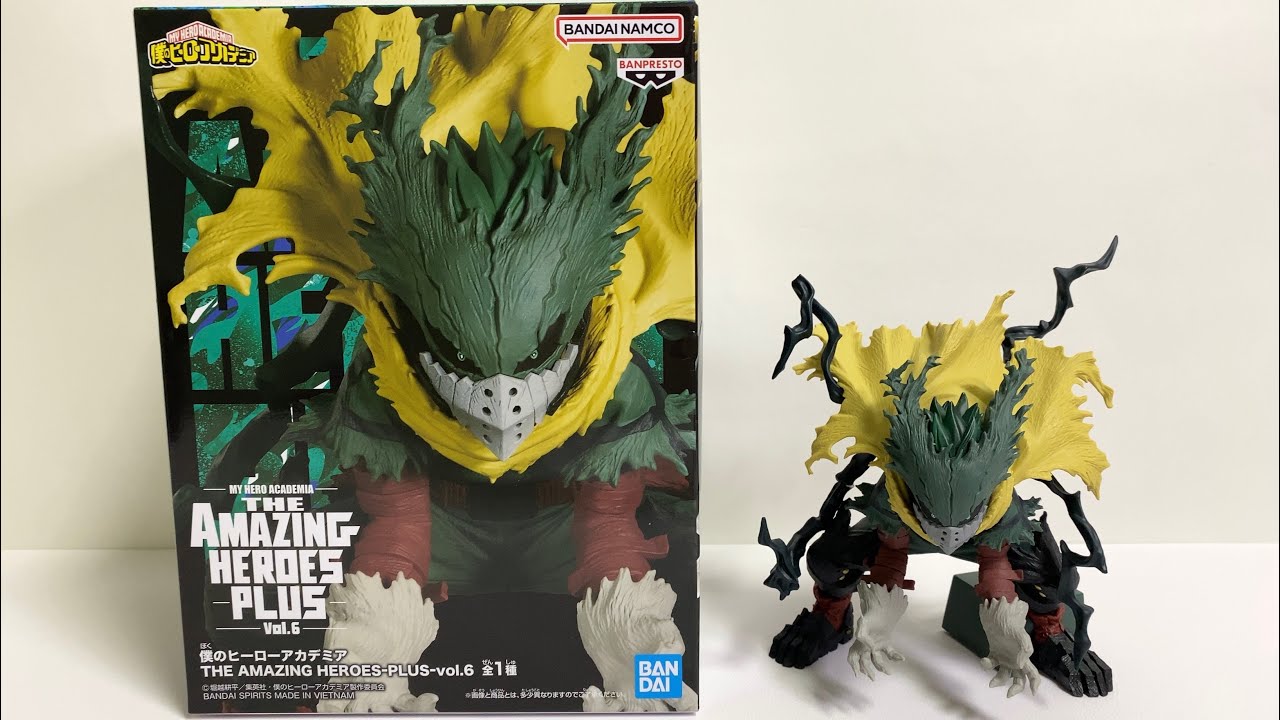 MY HERO ACADEMIA IZUKU MIDORIYA THE AMAZING HEROES PLUS vol.6 Figure | Unboxing & Details