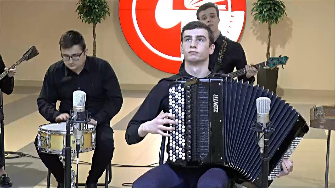 А.Бызов. Лезгинка. Исполняет Максим Зубок и ансамбль 