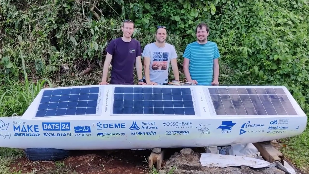 MAHI 2, FIRST AUTONOMOUS MOTOR VESSEL ACROSS ATLANTIC OCEAN!