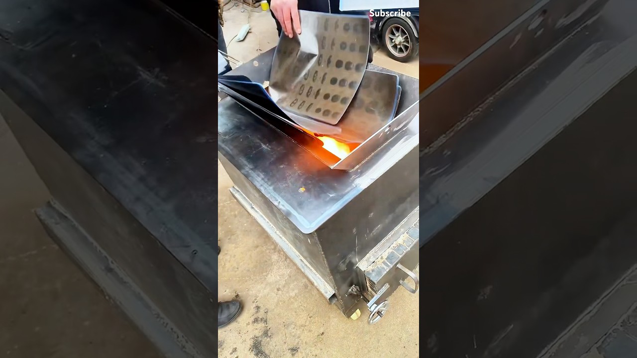 Smokeless incineration of X-ray film #tools #recycling #technology