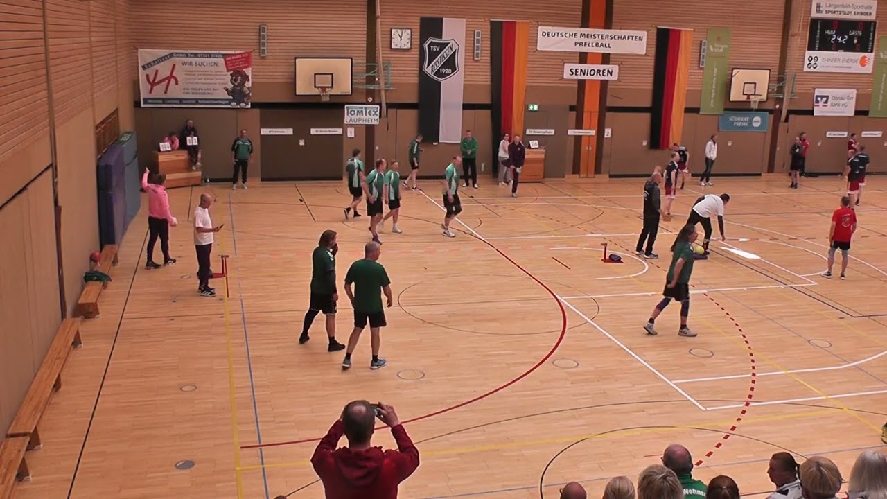 Prellball DSM 2025 M40 Vorkreuzspiel Werder Bremen vs Wohnste