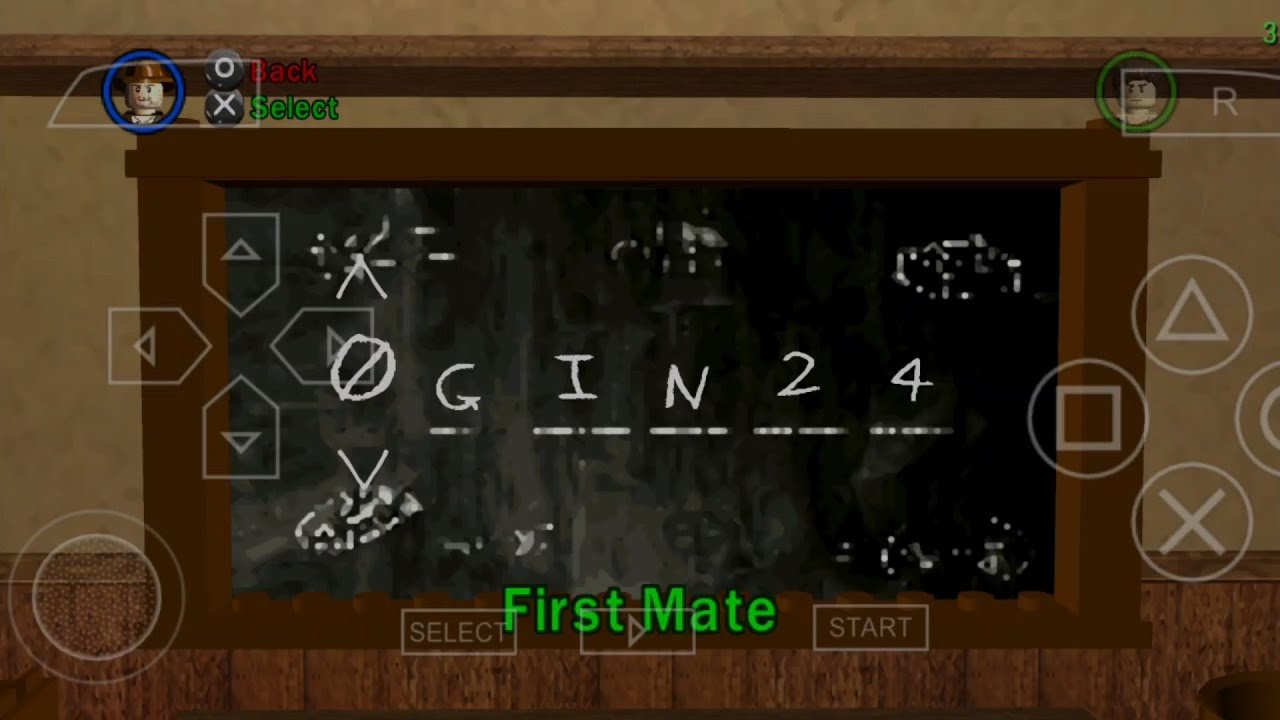 Cheat Code (Character) Lego Indiana Jones : The Original Advanture