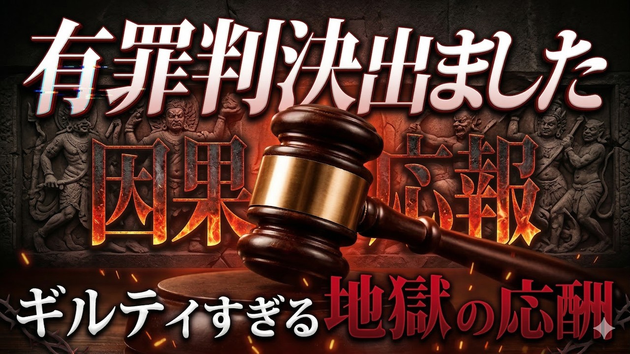 【地獄の有罪判決💀】奪い、傷つけたあの人が支払う代償⚡️あなた様は救われます‼️