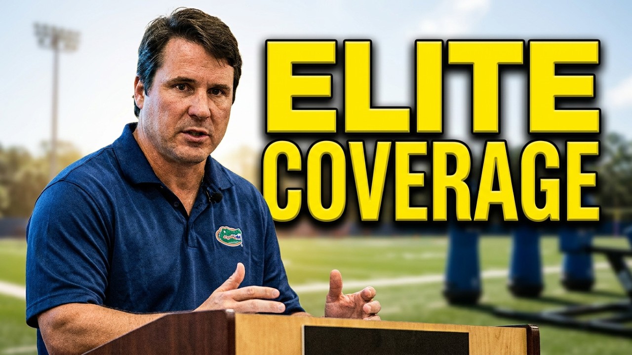 Georgia Co DC Will Muschamp - Middle Field Closed Coverage Clinic