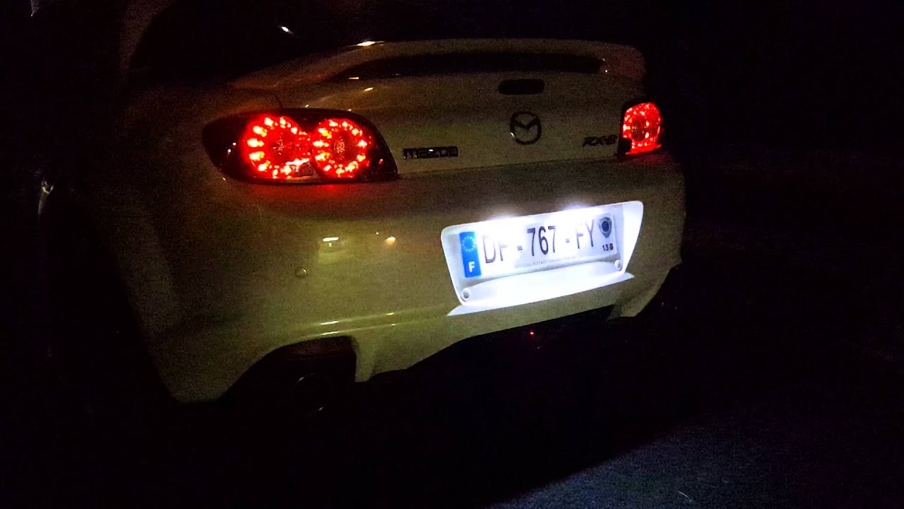 Mazda Rx8 R3 full Racing beat exhaust