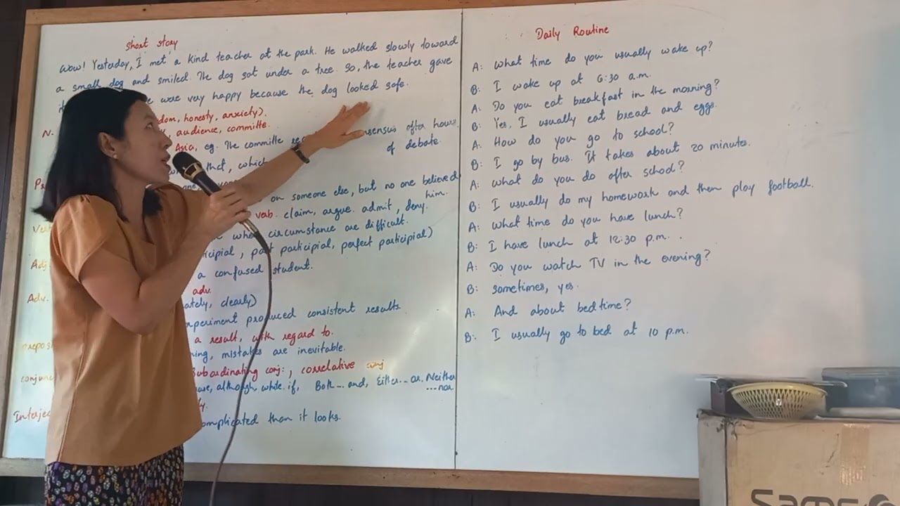 Summer English class. Day 2. (Grammar)