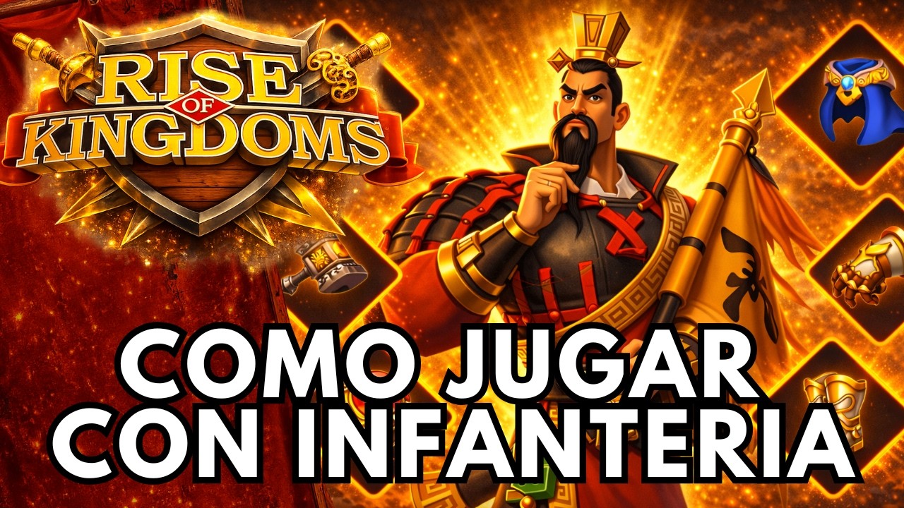 GUIA DEFINITIVA PARA JUGAR CON INFANTERIA DESDE CERO | Rise of Kingdoms