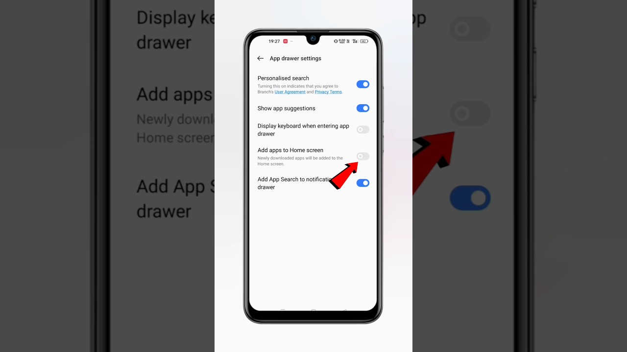 Android new app home screen kaise off karen 2026 | New apps home screen setting #techfrack #shorts