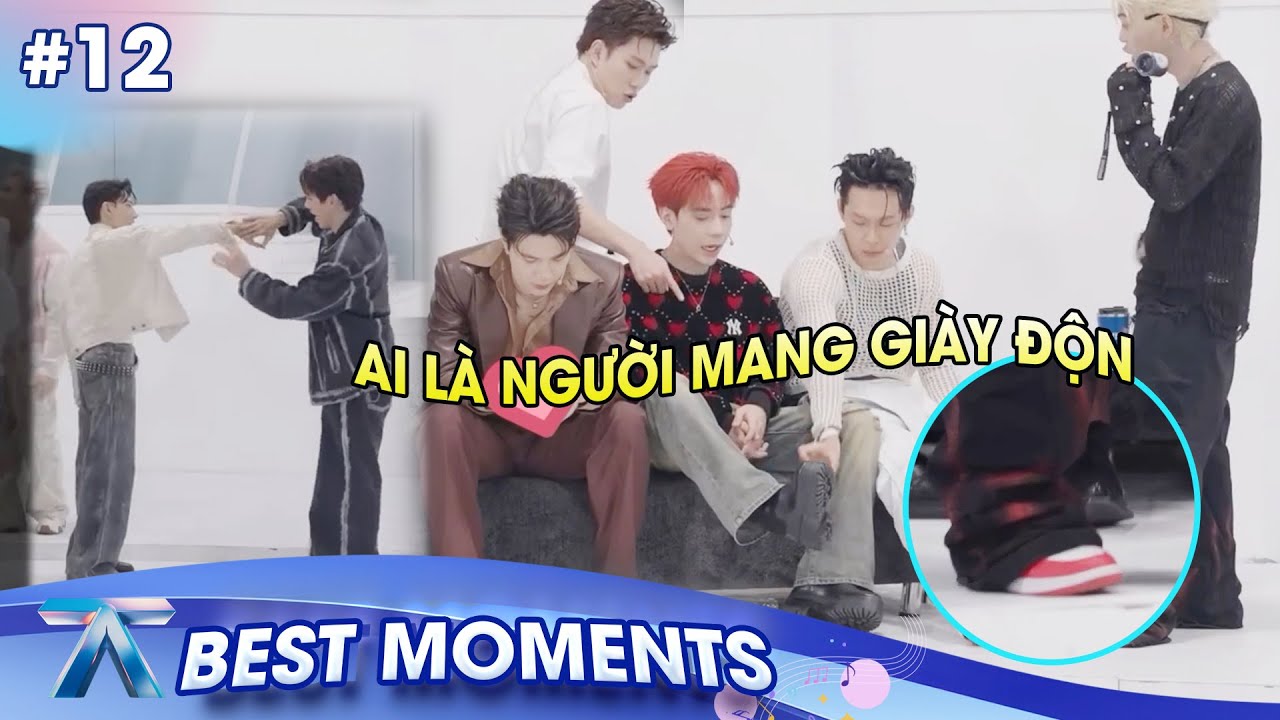 Anh Trai Say Hi BEST MOMENTS #12: Quang Hùng MasterD khẳng định mình cao, ai là người mang giày độn?
