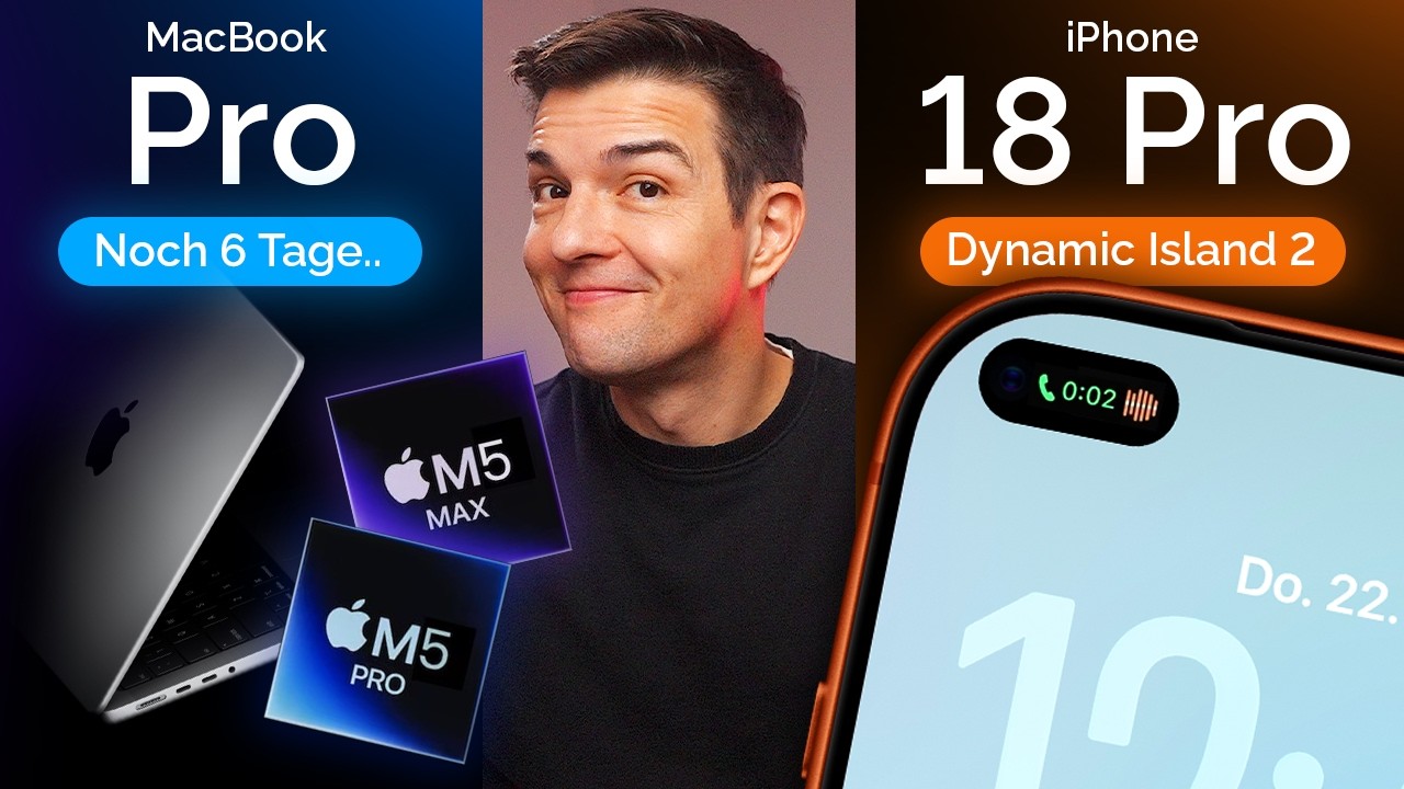 iPhone 18 Pro: Es kommt anders als erwartet! Neue MacBooks nächste Woche?!