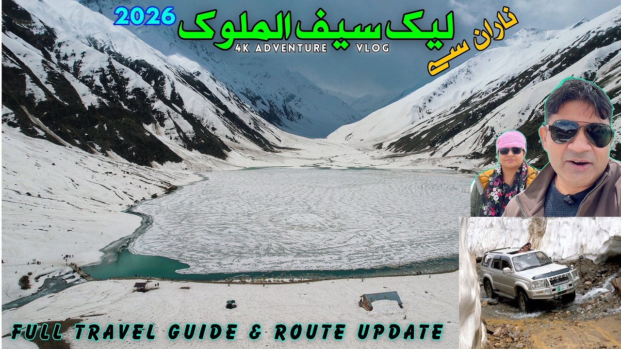Naran to Lake Saif ul Malook Full Journey 2026 || with 4K Drone Shots Jeep adventure || Glaciers