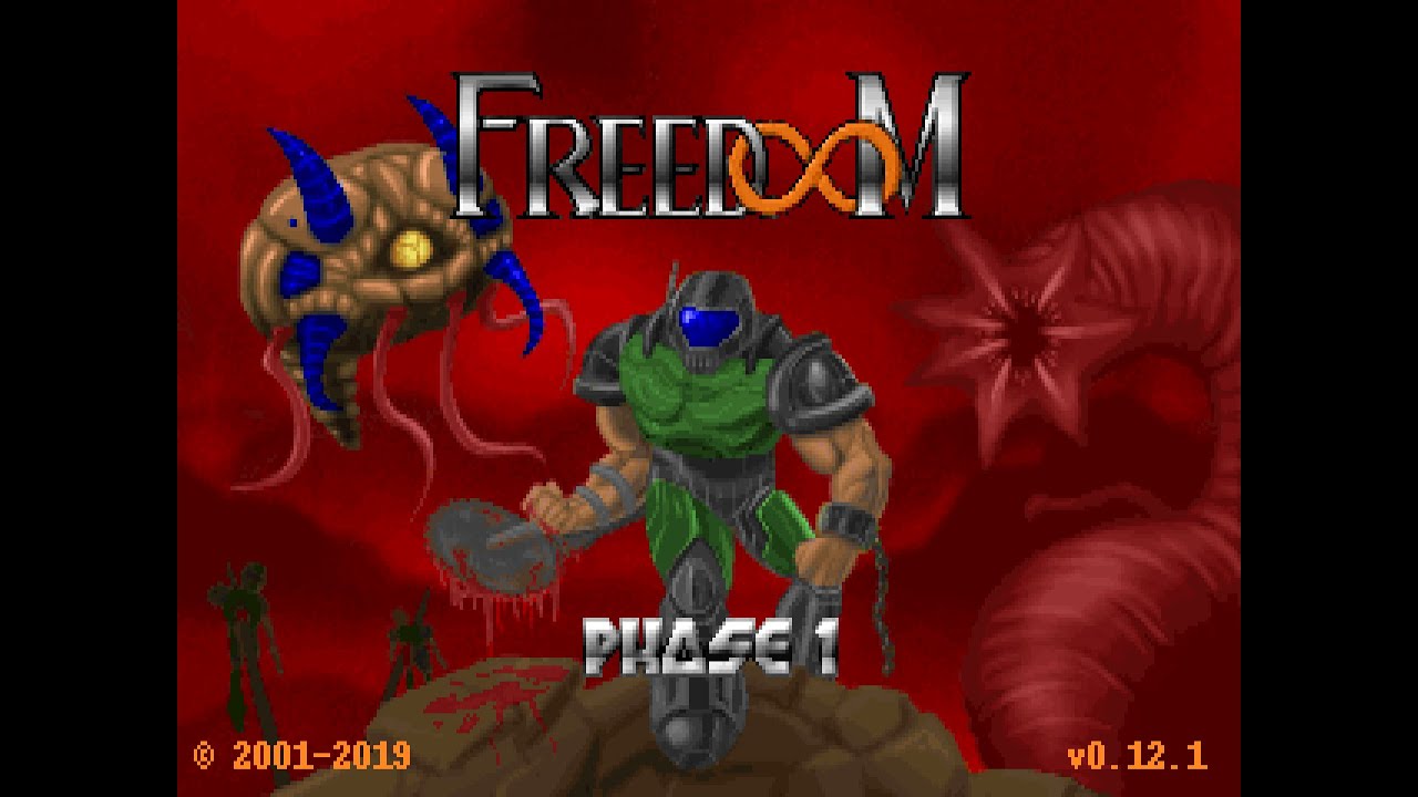 FreeDoom E1M9 - Secret Level - Playthrough with commentary - UV 100% Kills and Secrets