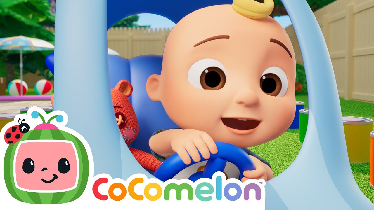 JJ's Going Round & Round 🚗 | CoComelon Sing Along Songs for Kids | It's Karaoke Time 🎶
