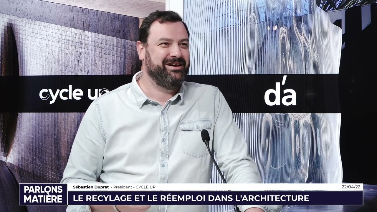 Parlons Matière : Le recyclage et le réemploi dans l'architecture