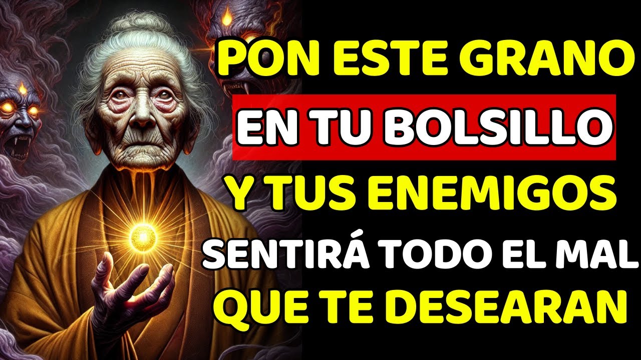 Pon este GRANO en tu BOLSILLO y OBSERVA c&oacute;mo tus ENEMIGOS CAEN bajo su propio MAL